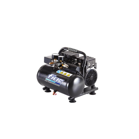 Compresor supersilent 6/1 - Sin aceite 6L FIAC