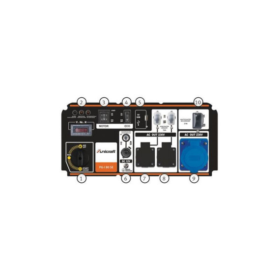 Generador inverter PG-I 80 SE UNICRAFT