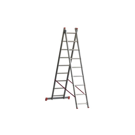 Escalera transformable doble OR207 - 7+7 escalones MARCHETTI