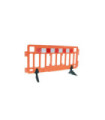 Barrera polietileno FIXO200OR - 2 x 1 m METALWORKS