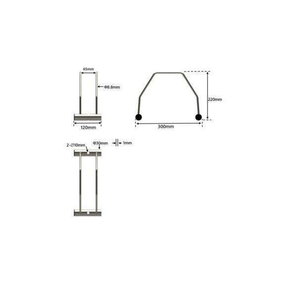 Soporte para bicicletas VELO101 METALWORKS