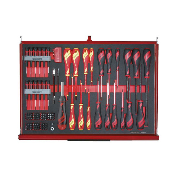 Carrello portautensili officina TKW26R335F - 335 pezzi TENGTOOLS