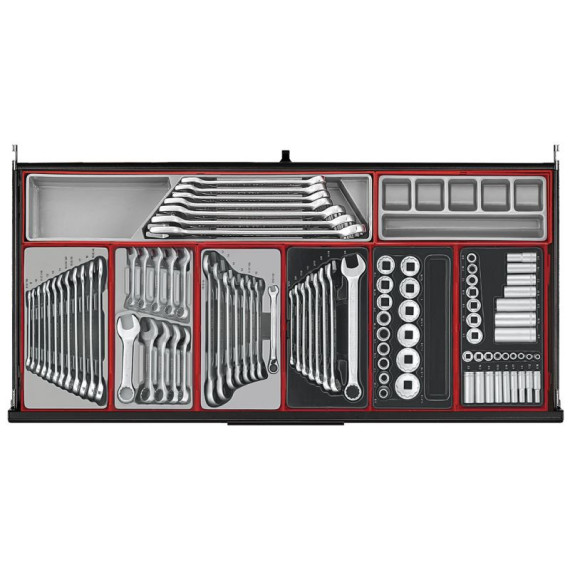 Tool Trolley TKW37B1008T - 1008 Pieces TENGTOOLS