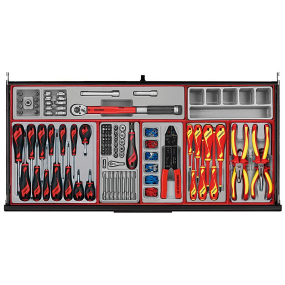 Chariot d'outils TKW37B1008T - 1008 pièces TENGTOOLS