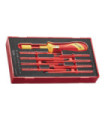 Juego de destornillador dinamométrico TEAVSD09 - EVA 9 piezas TENGTOOLS