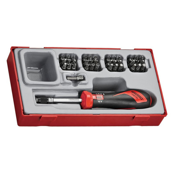 Jeu tournevis dynamométrique 1/4" TTSD38 - 38p 1-5 Nm TENGTOOLS