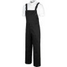 Industrial dungarees with half covered back WORKTEAM B2700