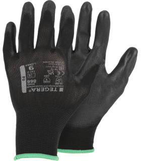 Luvas de PU para trabalhos de precisão TEGERA 866