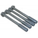 Schraube mit metallischem Taco 120 x Ø 12 mm (4 unds)