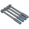 Screw with metal anchor 120 x Ø 12 mm (4 pcs) METALWORKS
