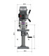 Taladro de columna y sobremesa OPTIdrill D 23Pro 1Ph OPTIMUM