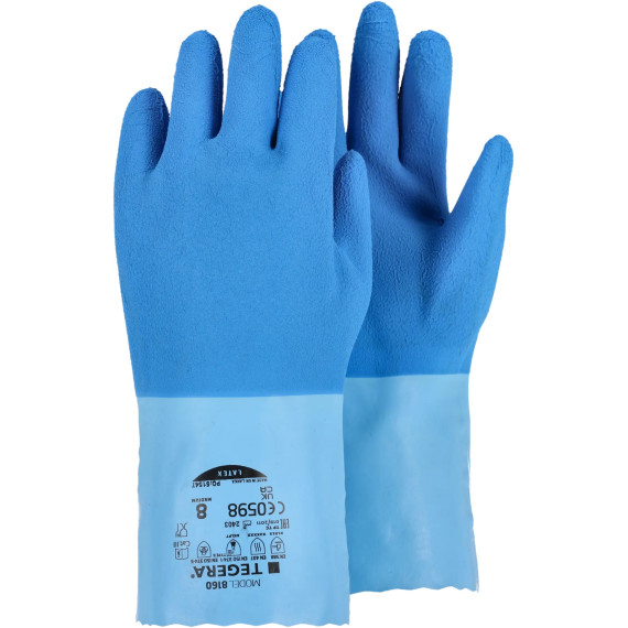 Gants de protection chimique TEGERA 8160 (12 paires)