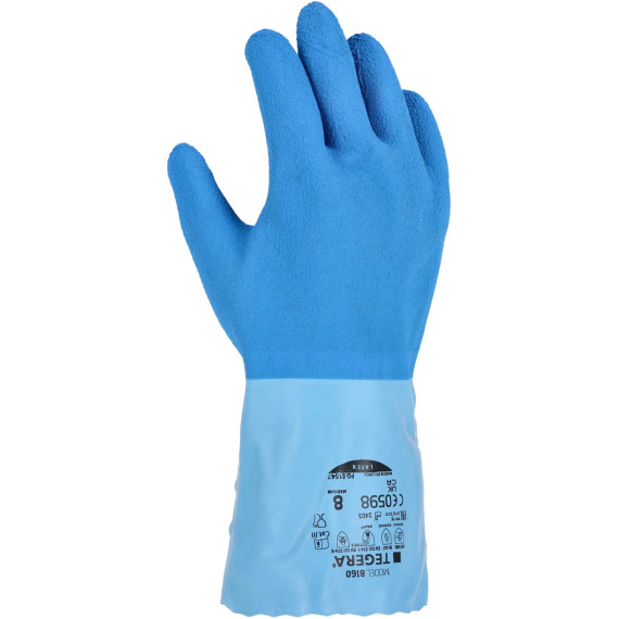 Gants de protection chimique TEGERA 8160 (12 paires)