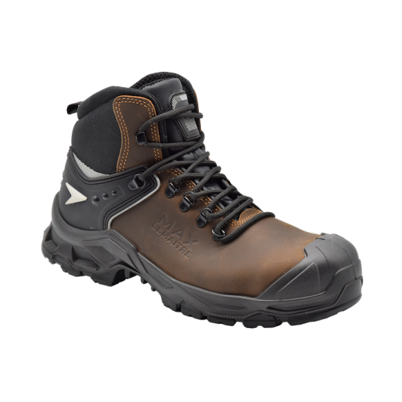 Botas de seguridad Max Plus Alto UK Marrón S3S LEMAITRE