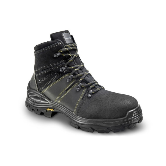 Trek Black S3 Vibram LEMAITRE Safety Boots