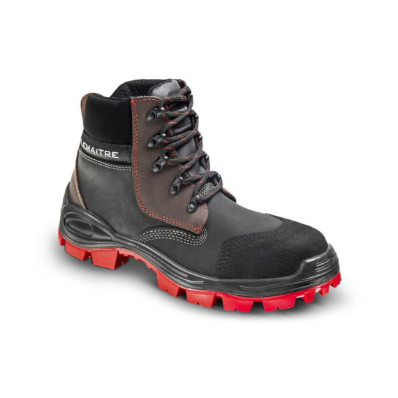 Botas de segurança VARADERO Preto S3 Sola Vermelha LEMAITRE