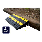 Carga de rampa de borracha max 40t rr100