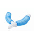 Blaue Polyethylenhülse (100 und Paket)