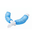 Blaue Polyethylenhülse (100 und Paket)