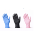 Gants d'examen en nitrile sans poudre ALBA (Noir)