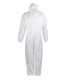 Disposable coverall with hood and zipper ALBA