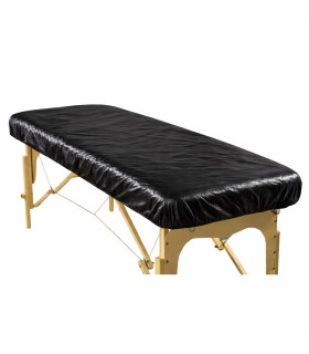 Housse jetable ajustable TST noire ALBA