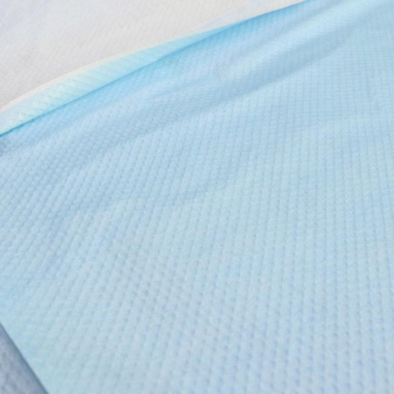 Babero desechable adulto con bolsillo 35x65cm+10cm ALBA