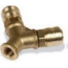 Conector distribuidor em Y de duas vias 3/8 polegadas AIRCRAFT