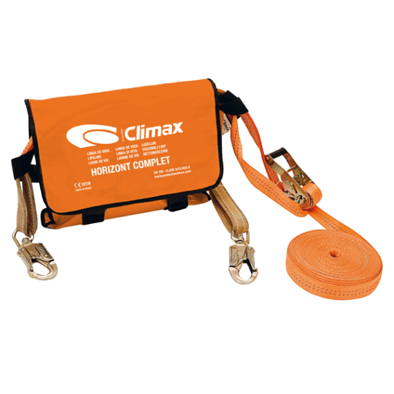 Linha de vida horizontal completa 20 m CLIMAX