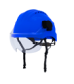 Schutzhelm Curro Visor blau CLIMAX