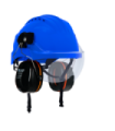 Casco Curro Visor B azul Completo CLIMAX