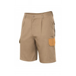 Bermuda Beige Multibolsillo-Serie PT344