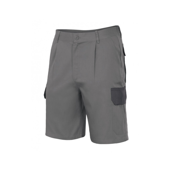 Bermuda cinza multibolsillo series PT344