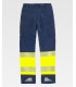 Pantalón elástico combinado con alta visibilidad y cintas reflectantes segmentadas C3551 WORKTEAM