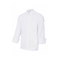 Jaqueta de cozinha 100% algodão com fecho central série 405208A