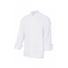 Chaqueta de cocina Stretch con cierre botones automáticos VELILLA Serie 405208S