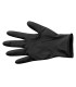 Schwarze Latexhandschuhe ohne Staub (100 und Box)