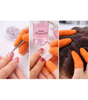 Latex fingels (package of 10 unds)