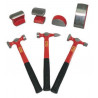 Hammer and Tapping Set for Professional Bodywork 7 pieces | METALWORKS