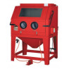 Industrial blasting cabin 990 liters with METALWORKS vacuum.