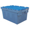 Stackable polypropylene storage box 50L | METALWORKS