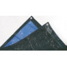 Toldo de plástico pesado 2x3 m color azul METALWORKS