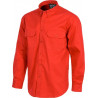 Camisa de manga longa sport industrial com colarinho abotoado WORKTEAM 100% algodão B8300