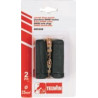DINSE Stecker männlich Kit mit 2 Stück 25 mm2 TELWIN