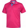 Polo técnico desportivo de manga curta combinado com cores fluorescentes WORKTEAM S6520