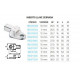 ENSTER Closed key / star (insert 9x12 mm) 690710