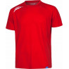 T-shirt esportivo de colarinho redondo com peça central WORKTEAM S6611