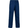 Pantalon droit avec poches d'ouverture 100% coton WORKTEAM B1457