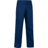 Straight pants with opening pockets 100% cotton WORKTEAM B1457