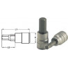 Vaso hexagonal com acionamento 3/8" AF 3 TENG TOOLS